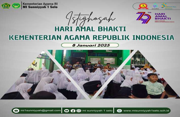 Istighosah dalam rangka HAB KEMENAG Ke 79